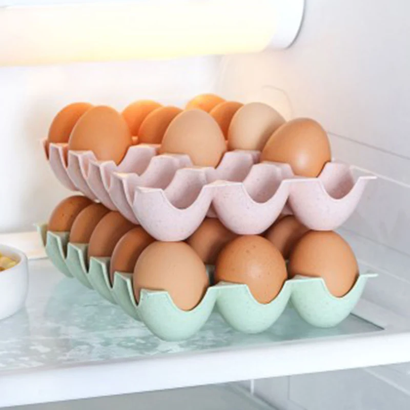 

Kitchen Egg Storage Box Organizer Refrigerator Storing Egg 15 Eggs Organizer Container Storage Egg Racks And Shelf