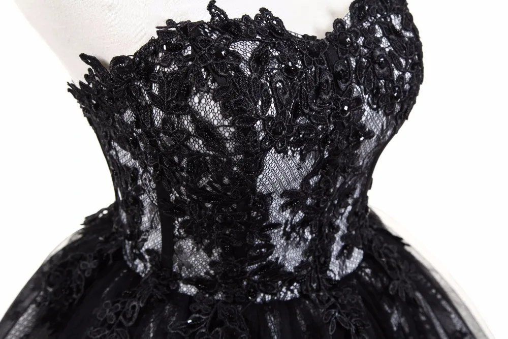 Черное кружево tribunal trem querida vestidos de quince anos ленты сзади бальное платье на заказ доступны
