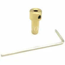 

Brass 3.17mm Electric Drill Coupling Motor Shaft Coupler Clamp Fixture For Micro Motor Drill Chucks 0.3mm-4mm Jt0 Taper Mounted