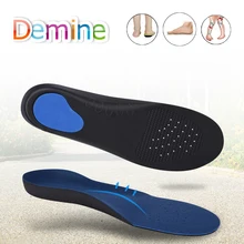 Demine EVA Arch Support Orthotics Insoles for Men Women Flat Foot Orthopedic Massage Inserts Insole Sole Health Care Shoe Pads eva adult flat foot arch support orthotics orthopedic insoles foot care for men and women