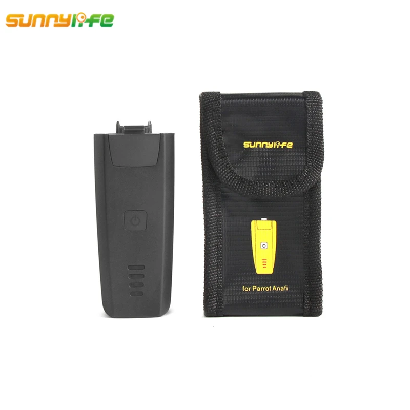 

Sunnylife LiPo Battery Storage Bag Safe Protective Box Batteries Radiation Protection Case for Parrot ANAFI Drone Accessories