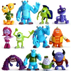 Pixar Monsters University Figure 12 шт./компл. Игрушечная модель 4-7 см