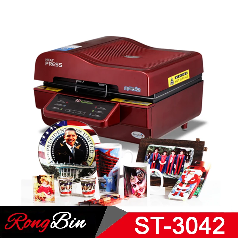 ST 3042 3D Sublimation Printer 3D Vacuum Sublimation Heat Press Transfer Machine Printing for 
