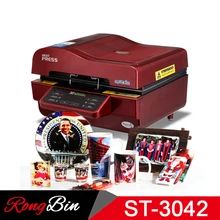 ST-3042 3D Sublimation Printer 3D Vacuum Sublimation Heat Press Transfer Machine Printing for Phone Cases Mugs Plates Glasses
