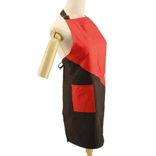 Легкий вес волос фартук против грязи Бытовая Рабочая форма с карманом дизайн парикмахерский фартук для парикмахера