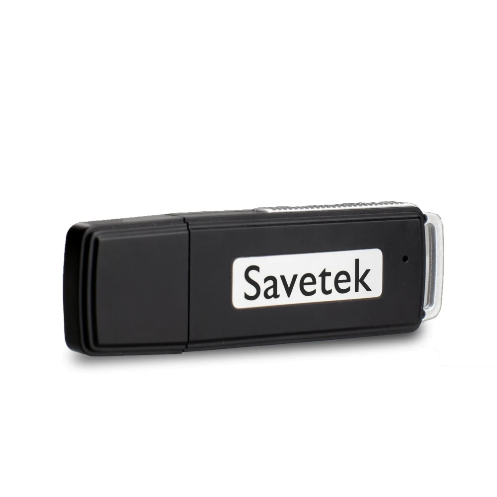 Savetek 2 в 1 Мини USB ручка 8 ГБ 16 ГБ цифровой Аудио Диктофон с USB устройством One Touch запись 384 кбит/с