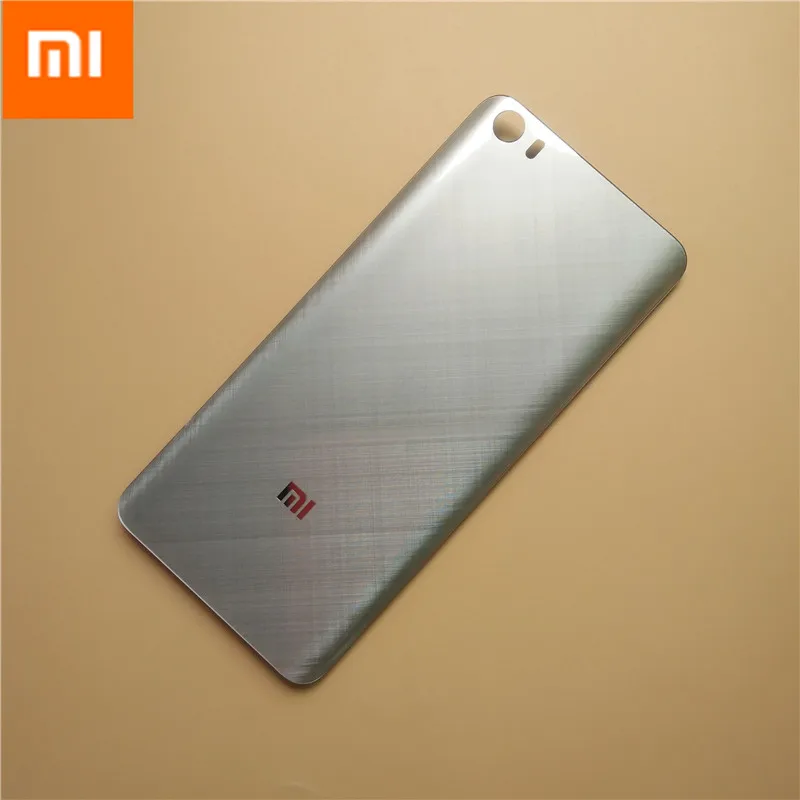 3D стеклянный чехол на заднюю крышку для XIAOMI phone MI5 задняя дверь Замена батарейного отсека клейкая наклейка 5,15 дюймов 4 цвета - Цвет: Золотистый