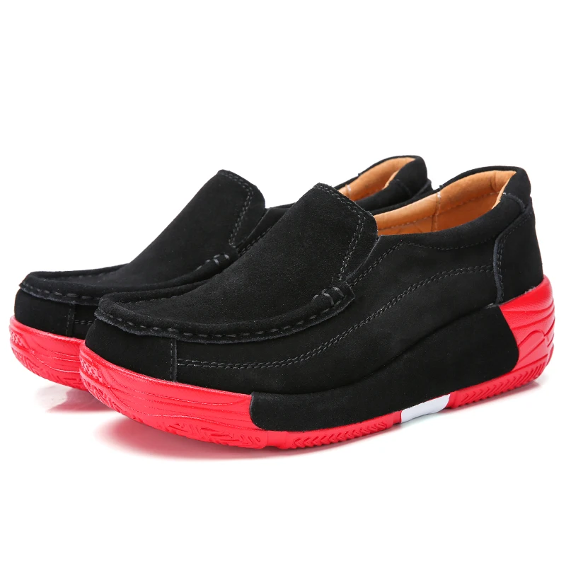 

Thestron Women Sneakers Ladies Shoes Casual Female Platform Shoes Black Red Blue Gray Slip-On Shoes 2019 Summer Autumn Loafers