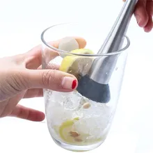 Растительное Пресс Дробилка Измельчитель для фруктов лимон Мясорубка из нержавеющей приспособления кухонные аксессуары барный пестик пива мешалка для кубиков льда