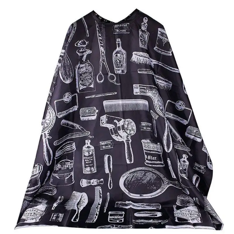 

Hairdresser Apron Cartoon Pattern Cutting Salon Hairdressing Dress Hairdressing Cape Waterproof Fabric Apron