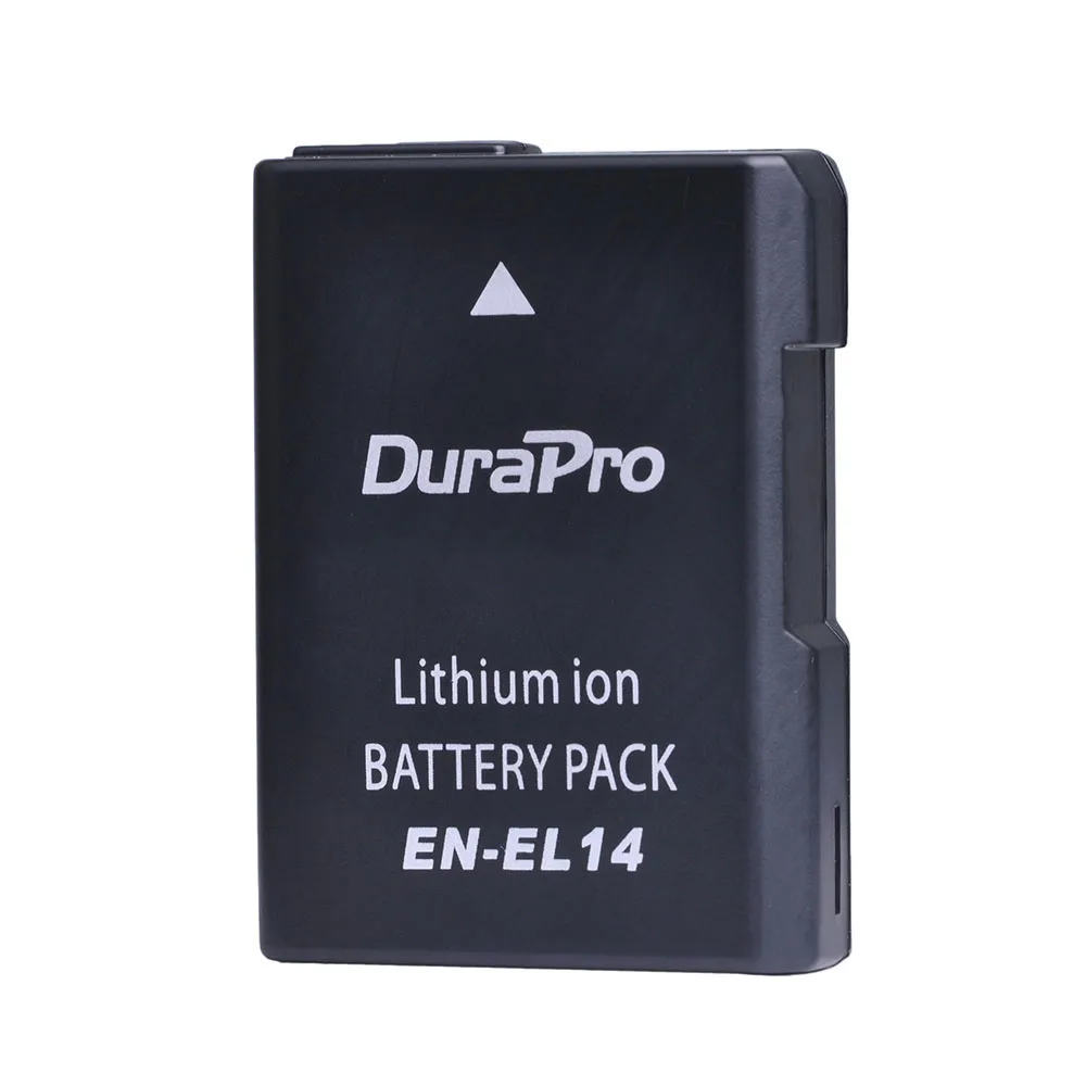 DuraPro 2 шт. EN-EL14 ENEL14 RU EL14+ USB ЖК-дисплей Зарядное устройство для Nikon D3100 D3200 D5100 D5200 DF P7000 P7100 P7200 P7700 P7800 Камера