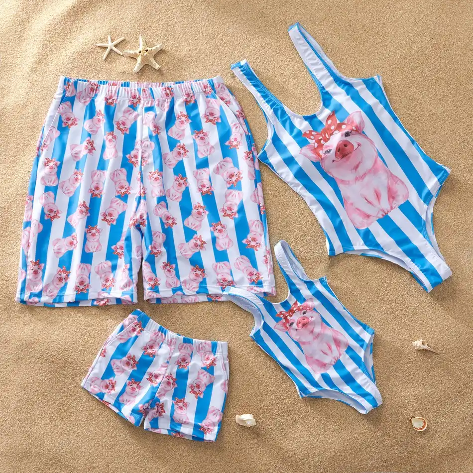 dad and me swim trunks