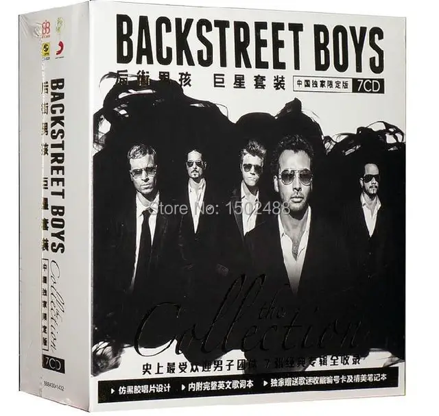 Backstreet Boys Music Collection Complete Als 7cd Booklets Full Backstreet Boys Music Collection Complete Als 7cd Booklets Full Box Set Sealed Ems Free Shipping