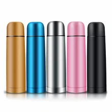 500 ML Bilayer Edelstahl Isolierung Tasse Mit Deckel Isolierflaschen Thermoskannen Coffce Becher Klettern Thermoskanne Tasse 6 Farbe