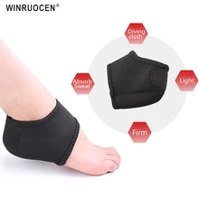 Нескользящие носки, стельки, облегчающие боль, носки для лодыжки, амортизирующие, для мужчин и женщин, массажер, защита от трещин, подушка на пятке