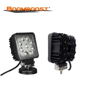 

27W High-Power Square 12V 24V Fog Lights LED Work Light 2pcs 4x4 Offroad ATV Truck Tractor 4 Inch Motorcycle Driving
