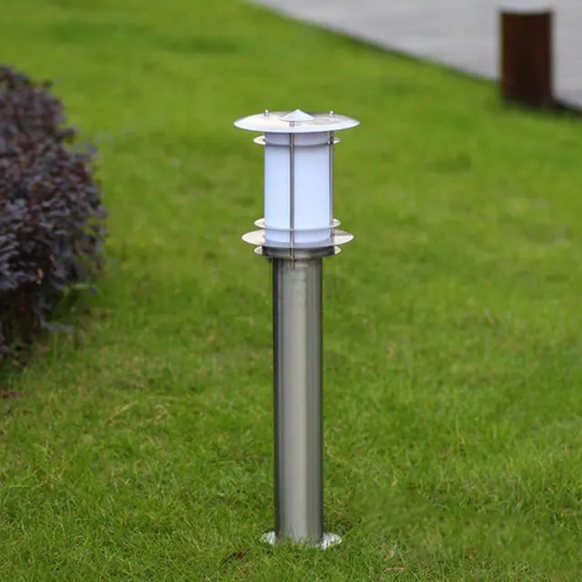 45cm Outdoor Landscape Lamp Stainless Steel Lawn Light Garden Lights 45cm Outdoor Landscape Lamp Stainless Steel Lawn Light Garden Lights Backyard Decoration Lamppost Wcs