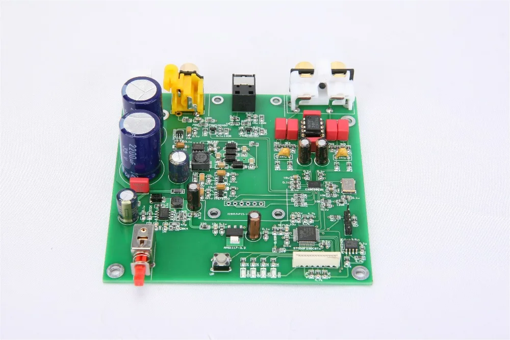 new ES9038Q2M ES9038 Q2M I2S DSD Decoder Coaxial Fiber input DAC decoding board For hifi amplifier audio