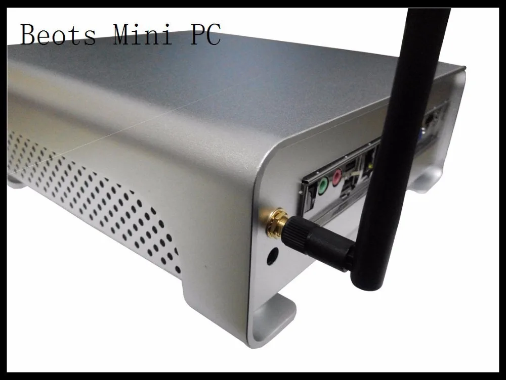 Высокое качество настольный компьютер алюминиевый Win7 мини-itx двухъядерный 1.8 ГГц 8 г SSD 1 г памяти WIFI 1080 HD поддержка воспроизведения