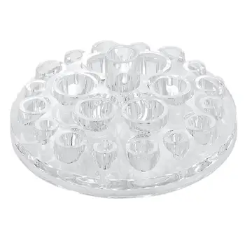 

2019 Tattoo Ink Cup Holder Microblading Acrylic Pigment Ink Cup Machine Holder Permanent Makeup Tattoo Accessories 30p1025