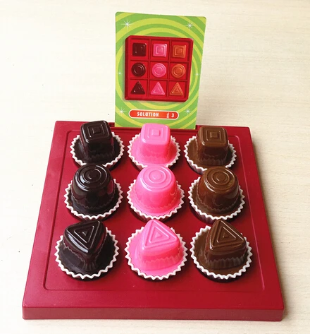 Sudoku juego para niños IQ puzzle rompecabezas juguetes educativos Aprendizaje Temprano chocolate comida Regalo de Cumpleaños juguetes educativos