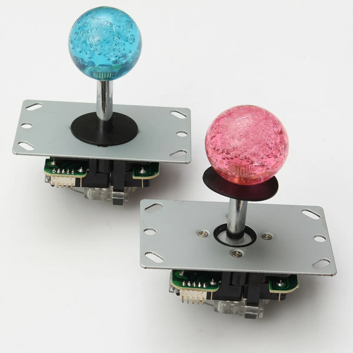 Online Arcade DIY Kits USB Control to PC Joystick LED 2 Players Push Buttons 2 x Zero Delay Keyboard Encoder