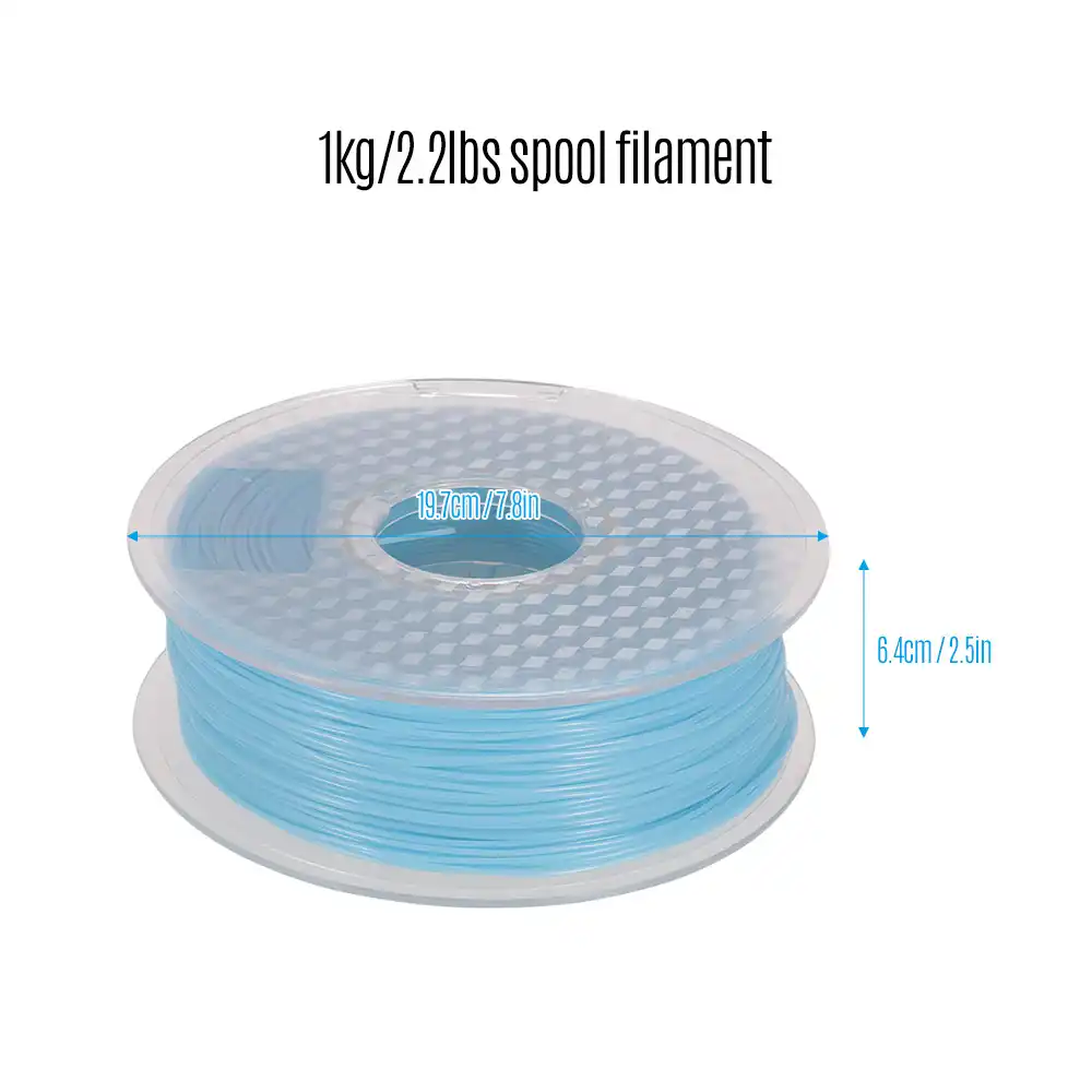 Sunlight//UV Light Color PLA Filament 1kg//2.2lbs Spool 3D Printer Filament UK
