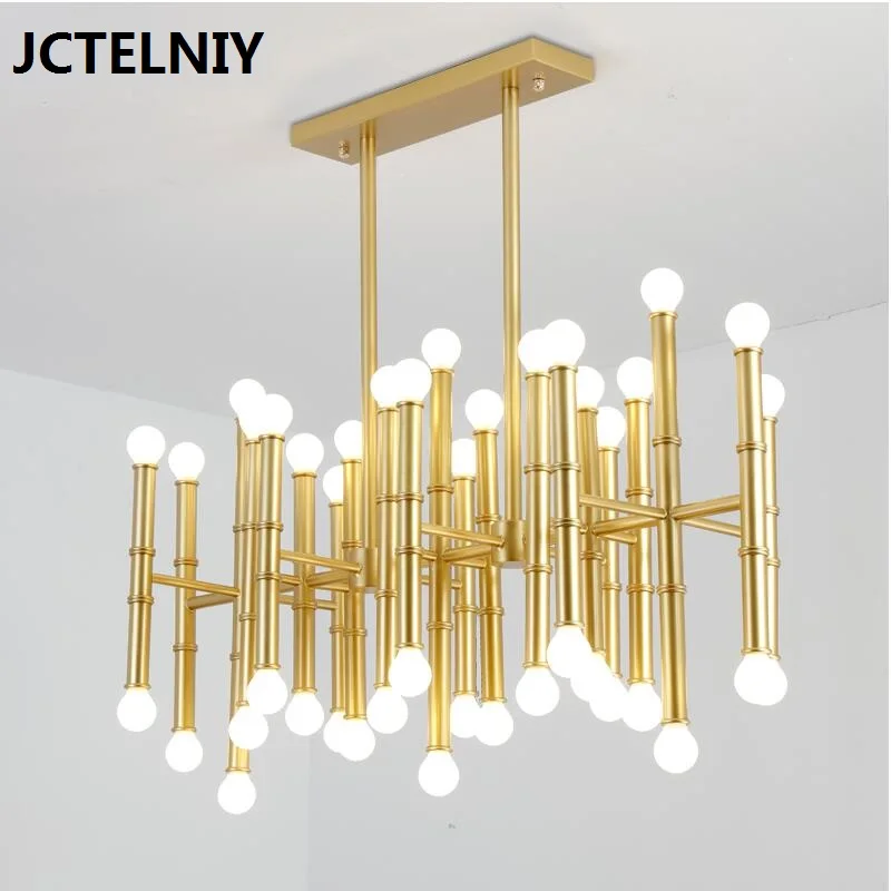 Us 1554 72 18 Off Led 42 Bulbs Bamboo Droplight Jonathan Adler Meurice Pendant Lamp Contemporary Contracted Wrought Iron Rectangular Chandeliers In Us 1554 72 18 Off Led 42 Bulbs Bamboo Droplight Jonathan Adler Meurice Pendant Lamp Contemporary Contracted Wrought Iron Rectangular Chandeliers In