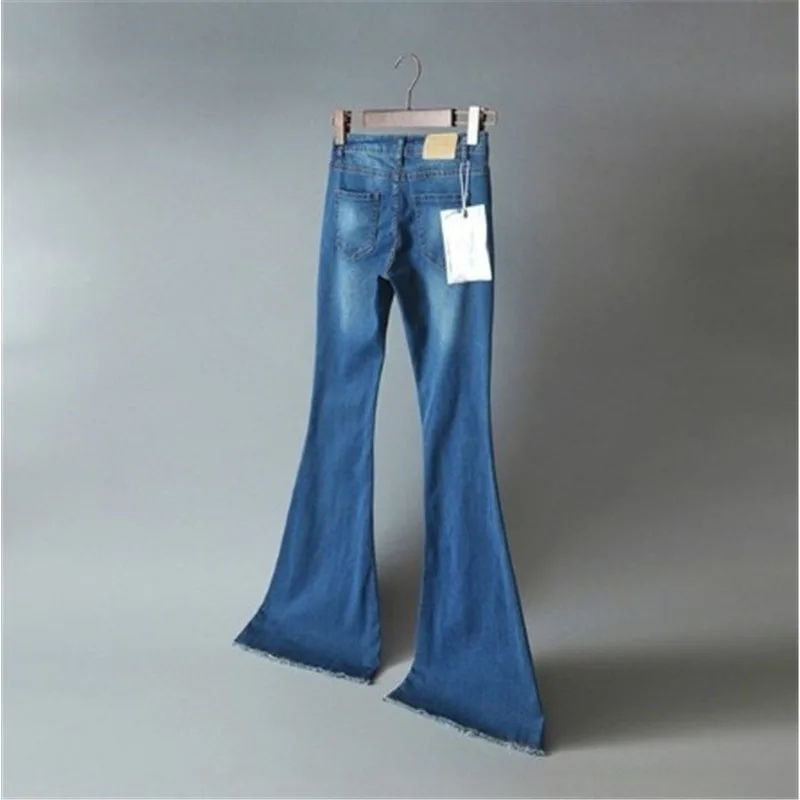 

Autumn 2019 Gray Black Low Waist Flare Jeans Boyfriend Jeans For Women Denim Skinny Jeans Woman Female Wide Leg Pants