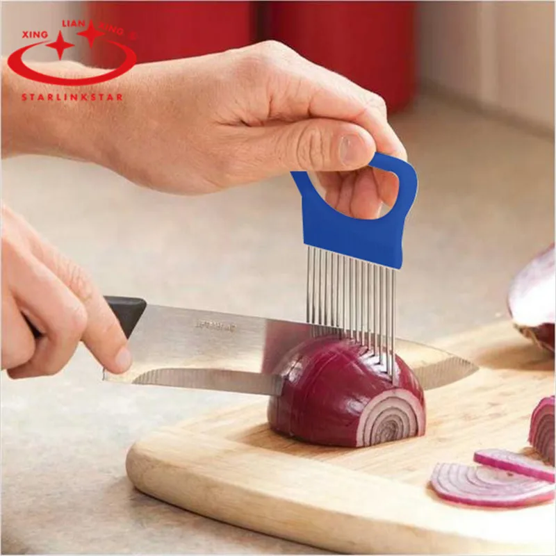 beef-Onion-Slicer-Cutting-Aid-Holder-Guide-Slicing-Cutter-Fork-Stainless-Steel