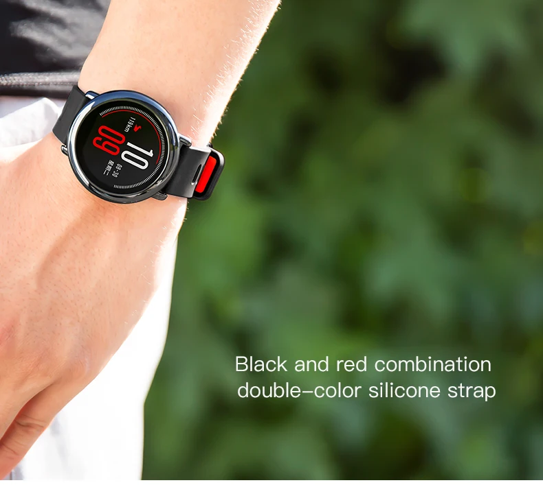 Для amazfit GTR 47 мм спортивный силиконовый ремешок для Xiaomi Huami Amazfit PACE умные часы correa для Amazfit Stratos3