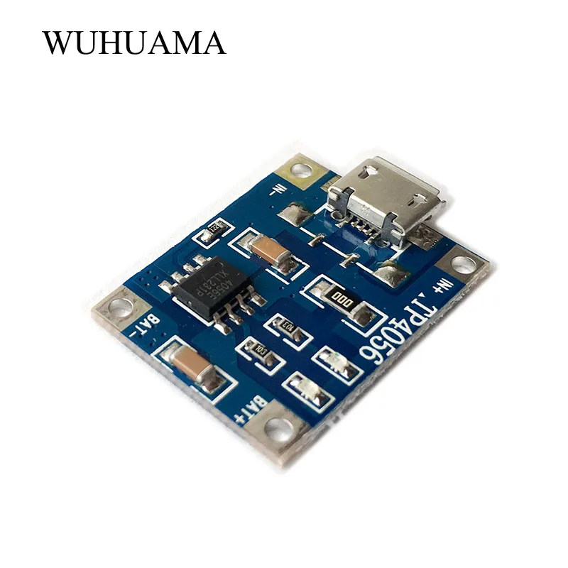 Mini Port Micro USB Charging Board Full Charged LED 18650 TP4056 1A Lithium Battery Charger Module For 5V Bluetooth Amp Module