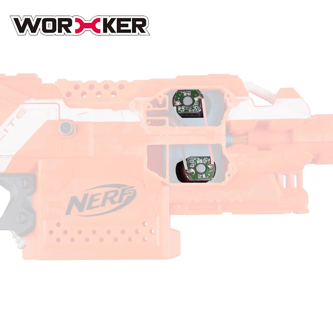 

Worker 180 Motor Kit for Nerf Stryfe Nerf CS-18 Elite Rapidstrike Electric Transmitter