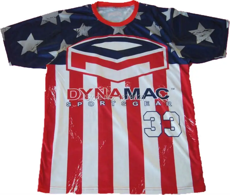 

Sublimation printed quick dry men lacrosse shooter shirts