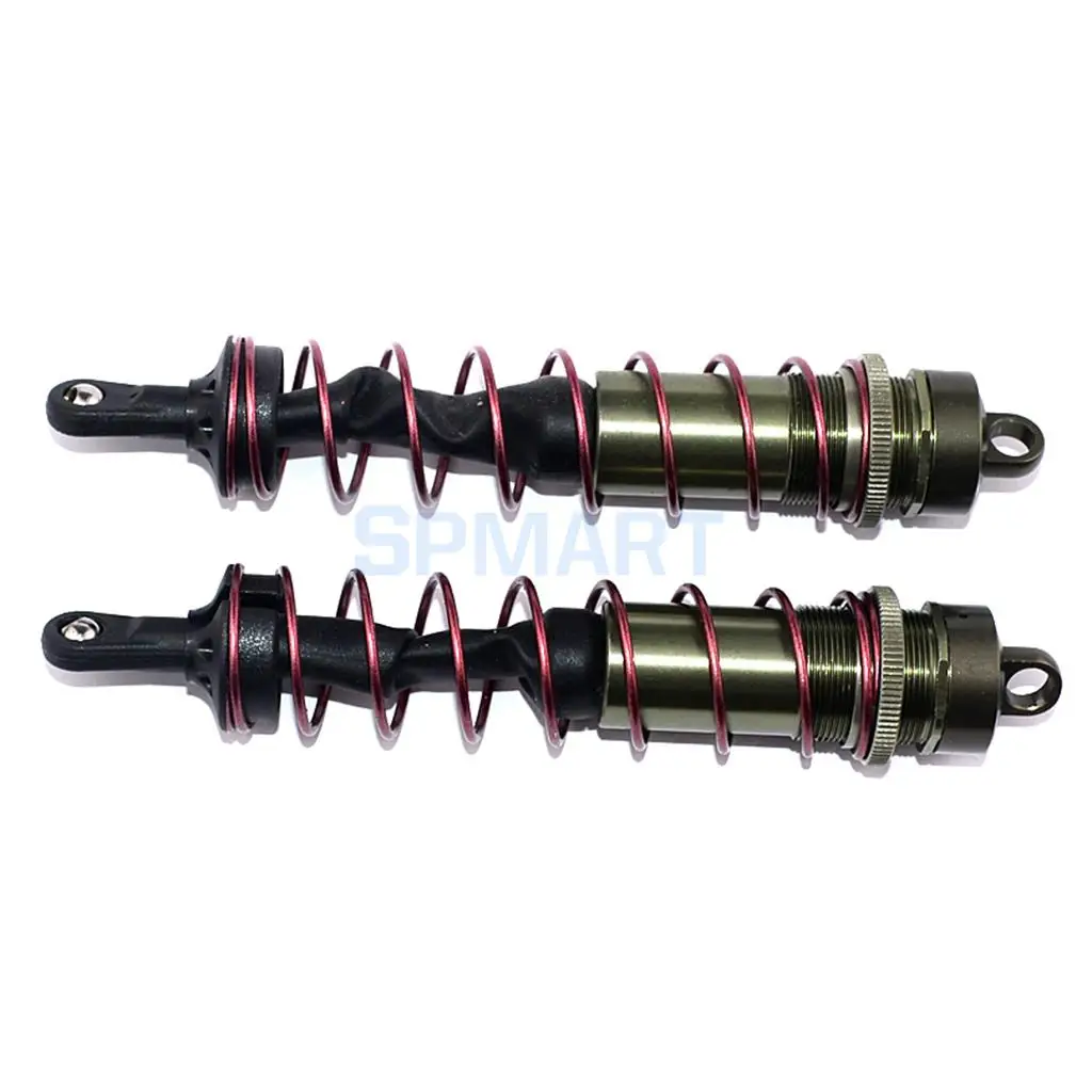 1 Pair 1:8 RC Car Buggy Monster Trunk Truck Rear Shock Absorber for HOBAO ZD Racing JLB HSP EM Racing ZD Racing DHK