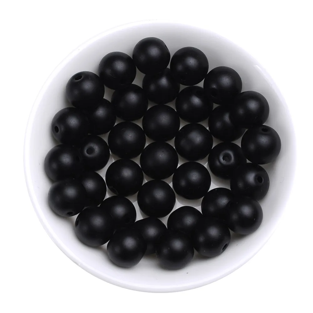 

A Grade Natural Stone Black Matt Onyx Agates Round Strand Loose Beads For Jewelry Making Diy Bracelet 4-12MM Drop Shipping