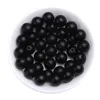 Une pierre naturelle de qualité noire Onyx mat Agates perles rondes en vrac pour la fabrication de bijoux bracelet à bricoler soi-même livraison directe de 4-12 MM ► Photo 1/4