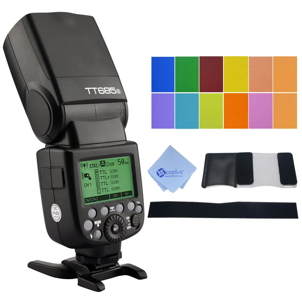 Godox TT685S HSS 1/8000S GN60 TTL Flash Speedlite 230 Full Power