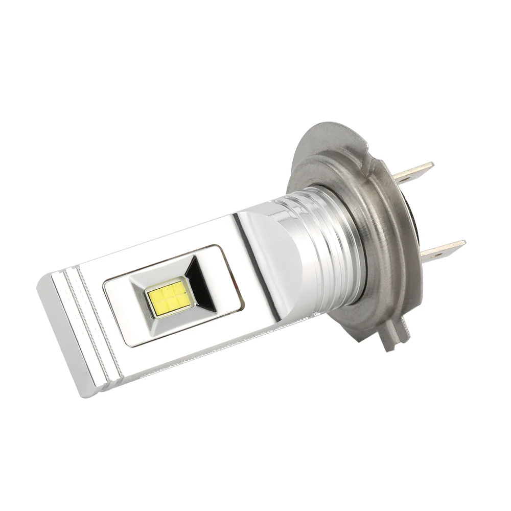 

2PCS H7 LED Fog Light 120W 12Leds Floodlight 6500K Car Daytime Running Light Driving Bulb Canbus Error Free White 12/24V