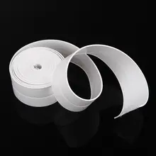1 ROLL PVC Material Kitchen Bathroom Wall Sealing Tape Waterproof Mold Proof Adhesive Tape 3.2mx2.2cm