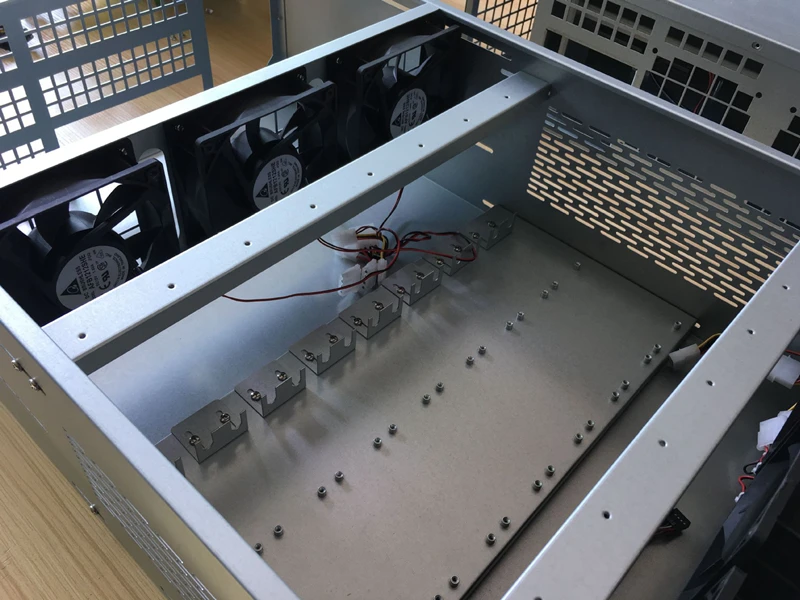 mining rig case USB miner cabinet rack 4u 6 graphics card computer sever cooling chassis for gtx 1060 1070 1080 Video card frame mining rig case USB miner cabinet rack 4u 6 graphics card computer sever cooling chassis for gtx 1060 1070 1080 Video card frame