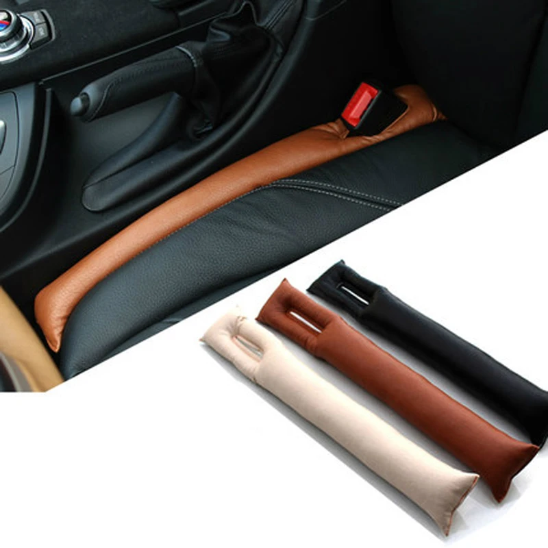 

CHIZIYO Faux Leather Car Seat Gap Pad Fillers Holster Spacer Filler Padding Protective Case Auto Cleaner Slot Plug Stopper