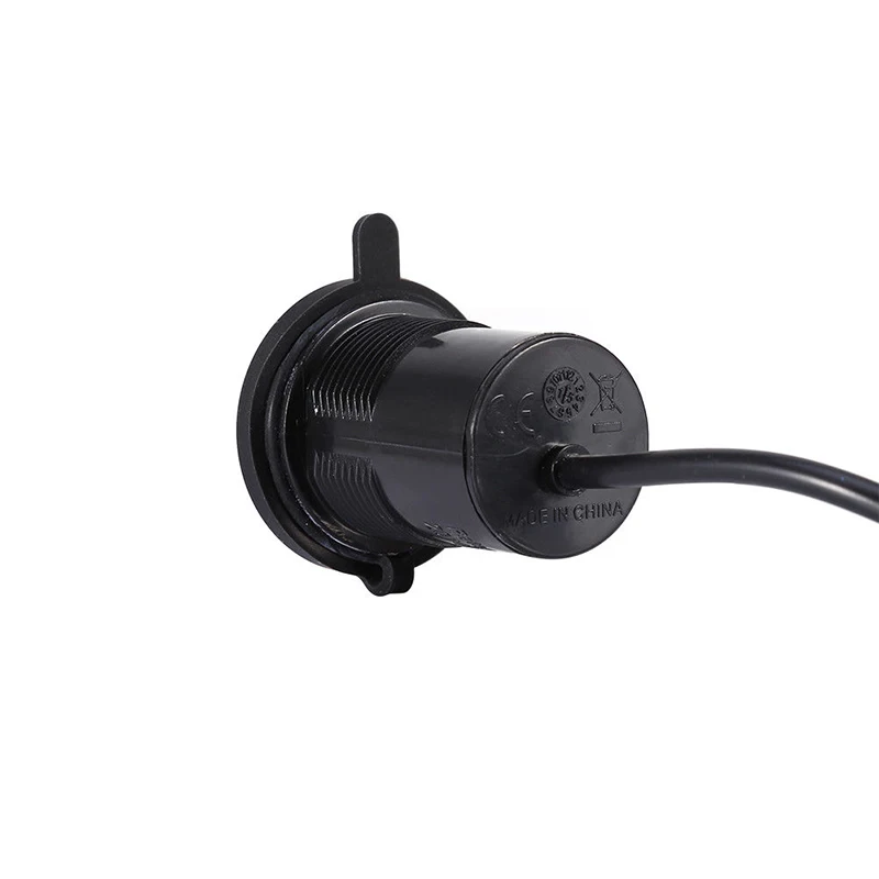 Мотоцикл Водонепроницаемый 12 V USB Зарядное устройство мобильный разъём адаптера питания комплект