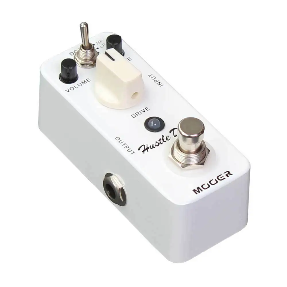 MOOER MDS2 Micro Hustle Drive Distortion effect гитарная педаль с трубчатым приводом, звуковая педаль для гитары, компактная