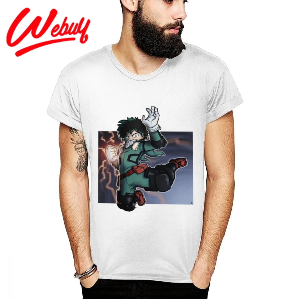 Хипстерская футболка Izuku Midoriya с надписью my hero All Might Академия для мужчин Ретро