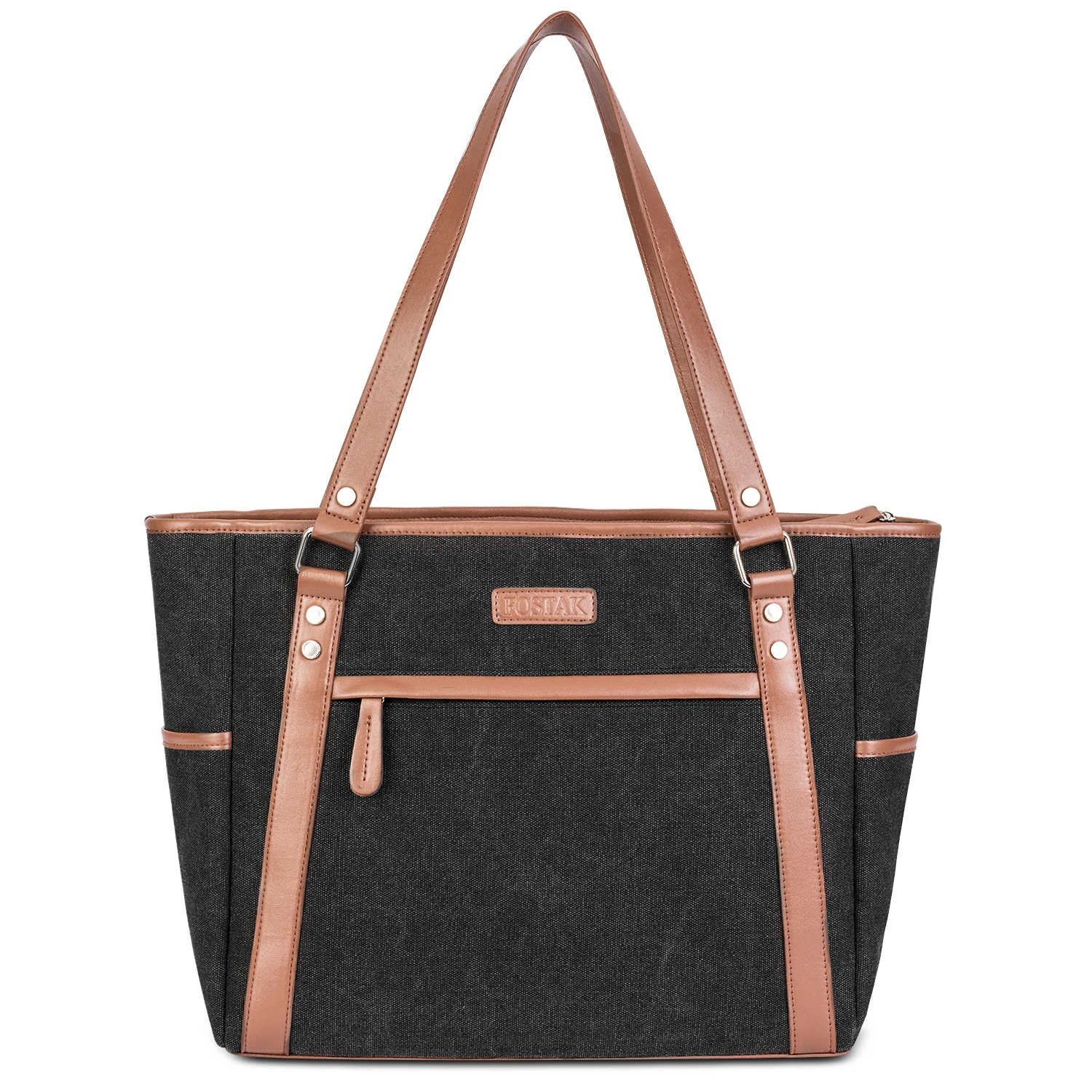 

Women Tote Bag Laptop Computer Handbag fit 15.6 inch Laptop Large Capacity Durable Vintage Satchel Shopping Shoulder Bag