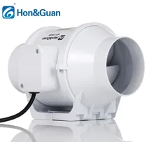 4''High Efficiency Home Inline Duct Fan Set with 2Clamps& Air Vent & Pipe Hose Ventilation Extractor Fan for Kitchen Bathroom 4''High Efficiency Home Inline Duct Fan Set with 2Clamps& Air Vent & Pipe Hose Ventilation Extractor Fan for Kitchen Bathroom