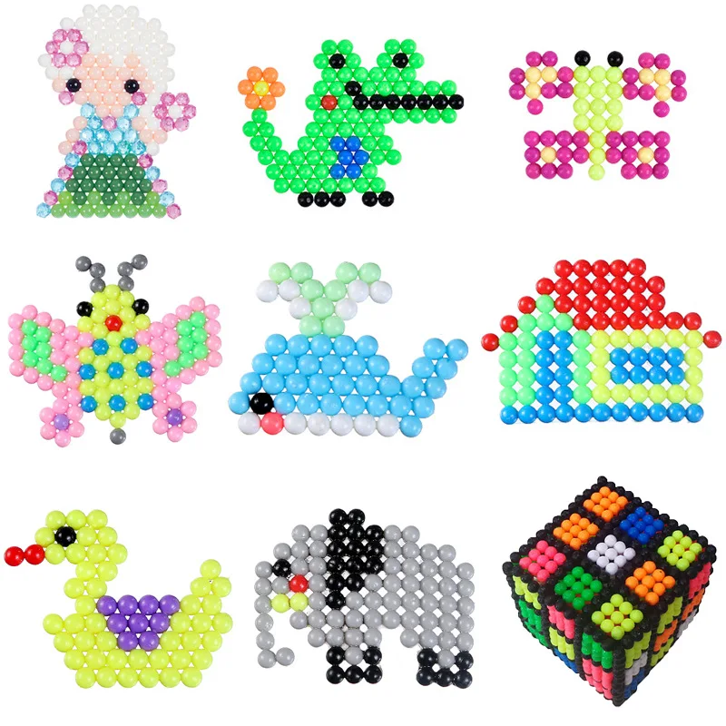 15/24 Цвет воды Hama Бусины игрушки Sticky perler Бусины pegboard комплект предохранитель Бусины пазл воды beadbond развивающие игрушки