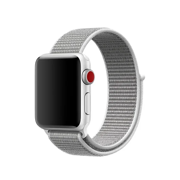 Цветной тканый нейлоновый ремешок для Apple Watch Band 5 4 40 мм 44 мм мягкая дышащая Спортивная петля для iWatch 3 2 1 38 мм 42 мм ремешок для часов