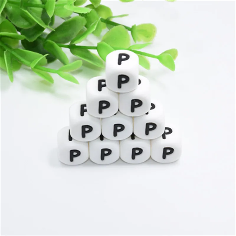 Jual 10 Pcs P Alfabet Diy 12 Mm Kubus Huruf Silikon Teething Manik manik Bpa Gratis Huruf Manik manik untuk Bayi Mengunyah Kalung dan Dot Rantai Online 10 Pcs P Alfabet Diy 12 Mm Kubus Huruf Silikon Teething Manik manik Bpa Gratis Huruf Manik manik untuk Bayi Mengunyah Kalung dan Dot Rantai